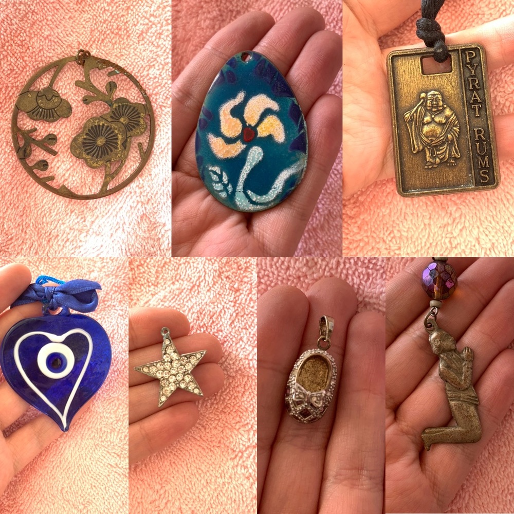 7 pendants (BUNDLE ONLY)